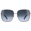 Kate Spade Square^Sunglasses Fenton/G/S 807 9O Black Grey Gradient