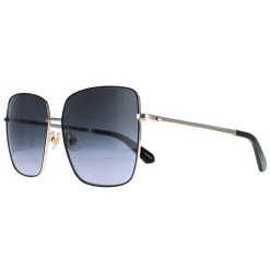 Kate Spade Square^Sunglasses Fenton/G/S 807 9O Black Grey Gradient