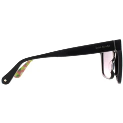 Kate Spade Square^Sunglasses Harlow/G/S 807 FF Black Gray Fuchsia