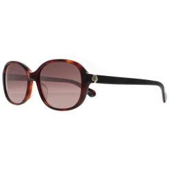 Kate Spade Butterfly^Sunglasses Izabella/G/S 086 HA Shiny Dark Havana Brown Grad