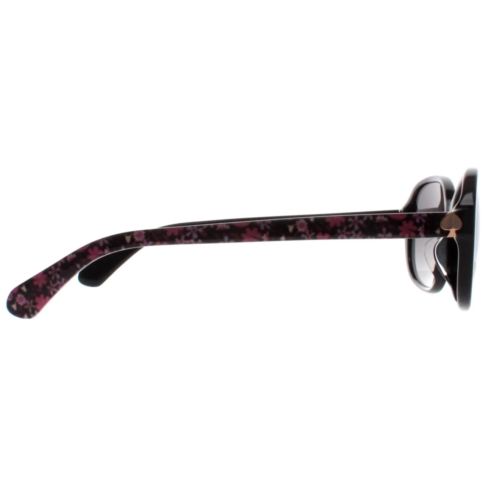 Kate Spade Polarised^Sunglasses Izabella/G/S 807 WJ Black Grey Gradient Polarize