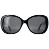 Kate Spade Polarised^Sunglasses Judyann/P/S 9HT M9 Black Ivory Grey Polarized