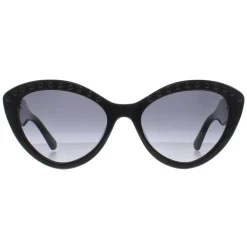 Kate Spade Cat-Eye^Sunglasses Juni/G/S Pearl 807 9O Black Dark Gray Gradient