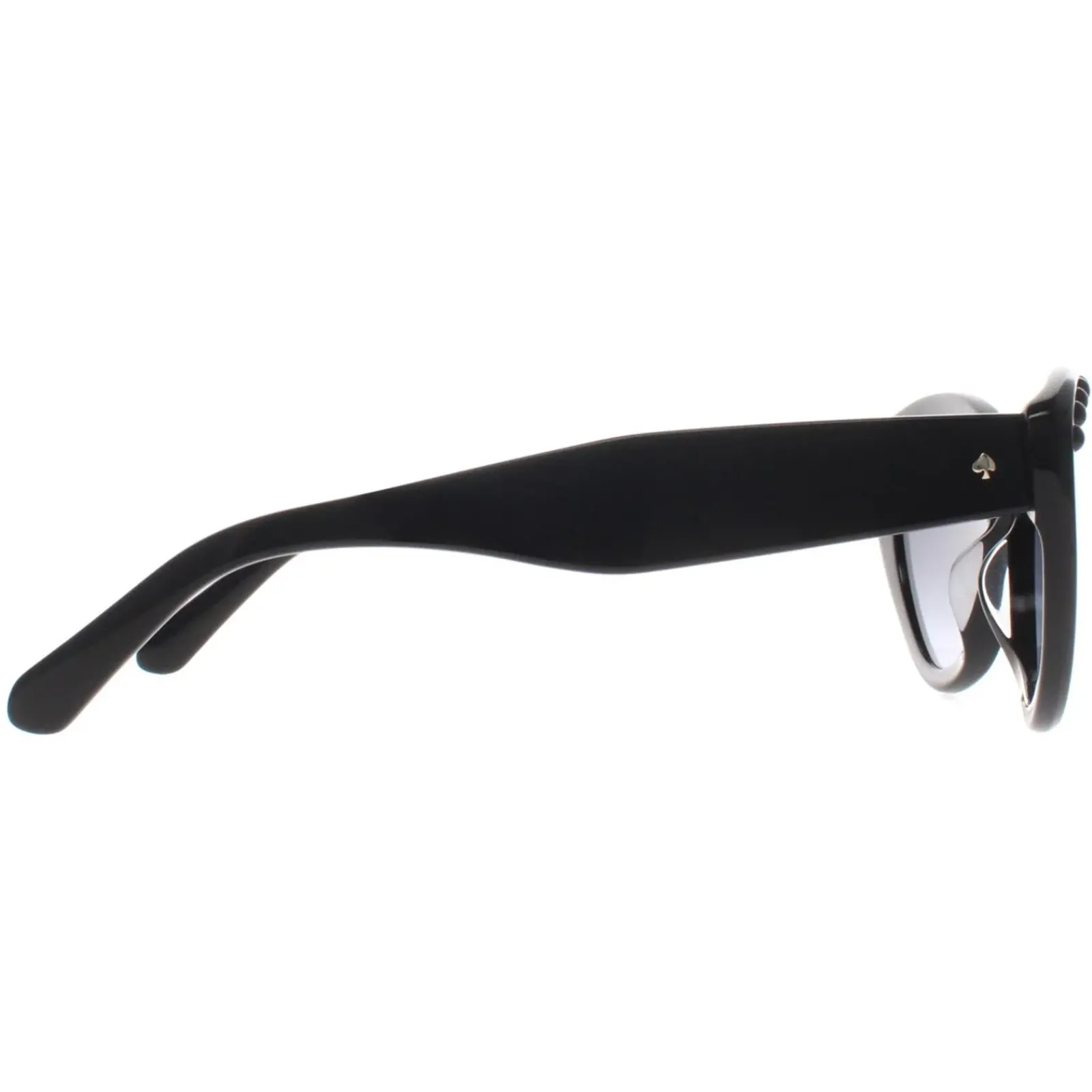 Kate Spade Cat-Eye^Sunglasses Juni/G/S Pearl 807 9O Black Dark Gray Gradient