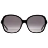 Kate Spade Polarised^Sunglasses Kaiya/F/S 807 WJ Black Grey Gradient Polarized