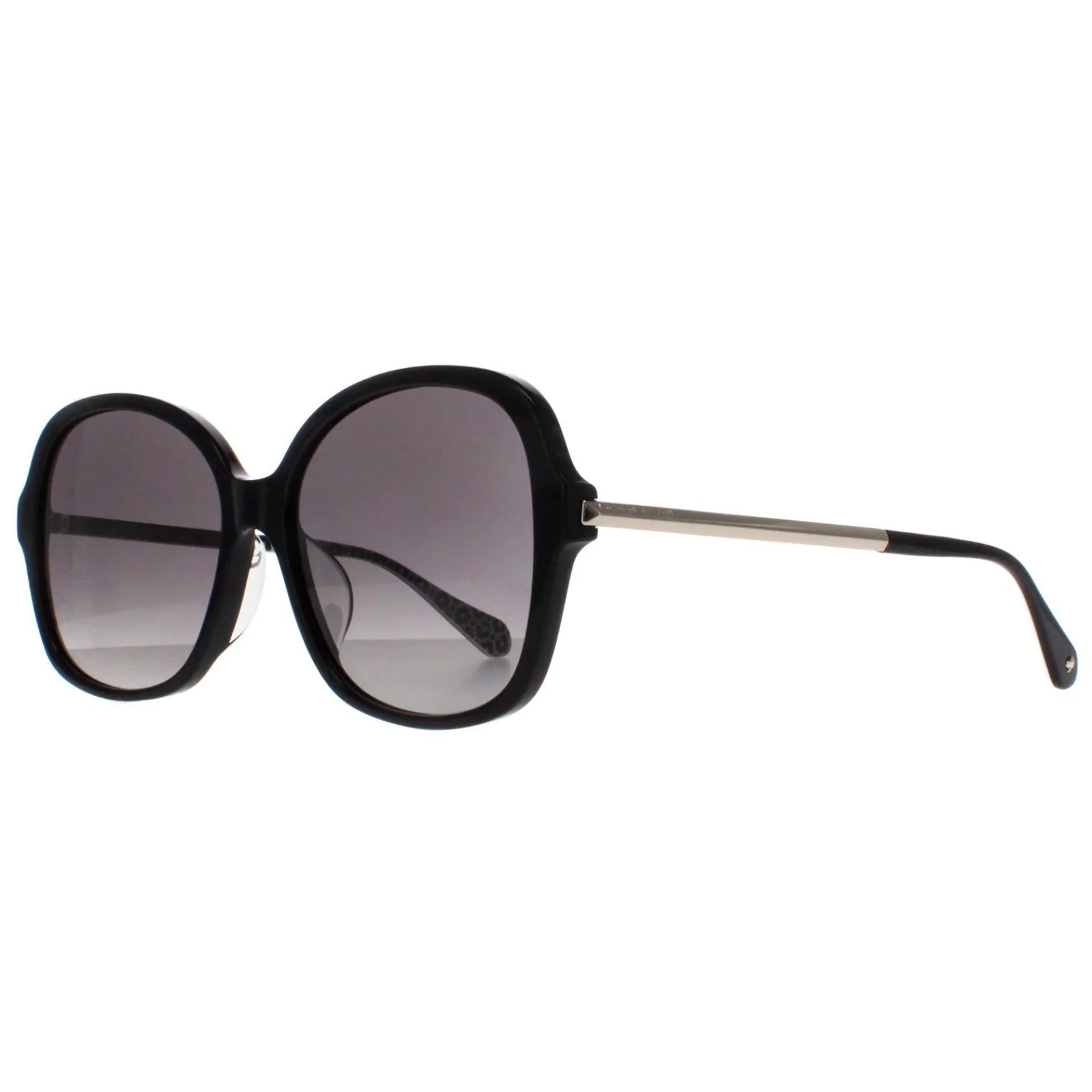 Kate Spade Polarised^Sunglasses Kaiya/F/S 807 WJ Black Grey Gradient Polarized
