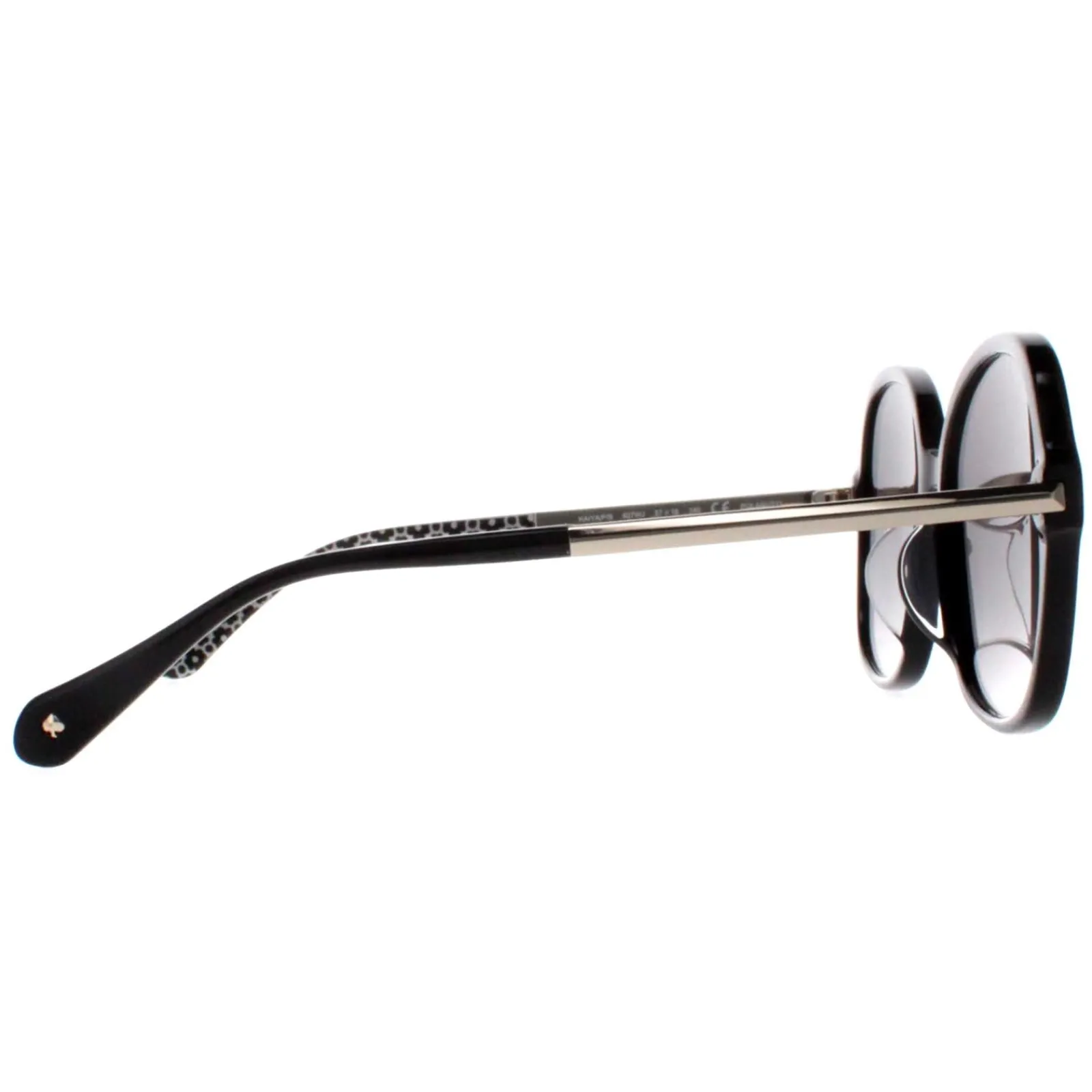 Kate Spade Polarised^Sunglasses Kaiya/F/S 807 WJ Black Grey Gradient Polarized