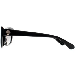 Kate Spade Rectangle^Sunglasses Kenzie/G/S 807 WJ Black Gray Gradient Polarized