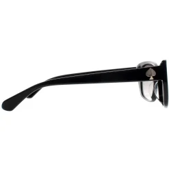 Kate Spade Rectangle^Sunglasses Kenzie/G/S 807 WJ Black Gray Gradient Polarized