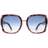 Kate Spade Butterfly^Sunglasses Kimber/G/S JBW I4 Blue Havana Blue Gradient