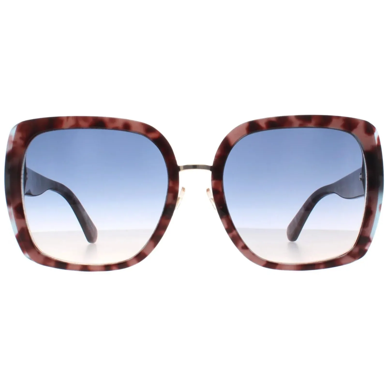 Kate Spade Butterfly^Sunglasses Kimber/G/S JBW I4 Blue Havana Blue Gradient
