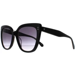 Kate Spade Cat-Eye^Sunglasses Kiyanna/S 807 9O Black Grey Gradient