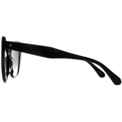 Kate Spade Cat-Eye^Sunglasses Kiyanna/S 807 9O Black Grey Gradient