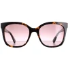 Kate Spade Square^Sunglasses Kiya/S 2VM HA Havana Pattern Brown Gradient