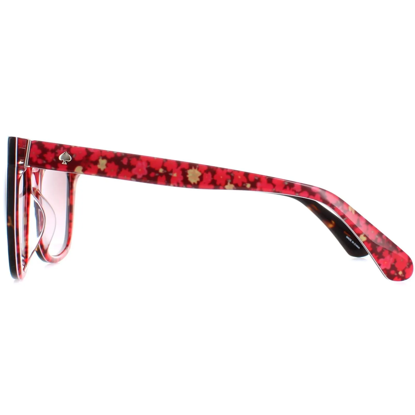 Kate Spade Square^Sunglasses Kiya/S 2VM HA Havana Pattern Brown Gradient