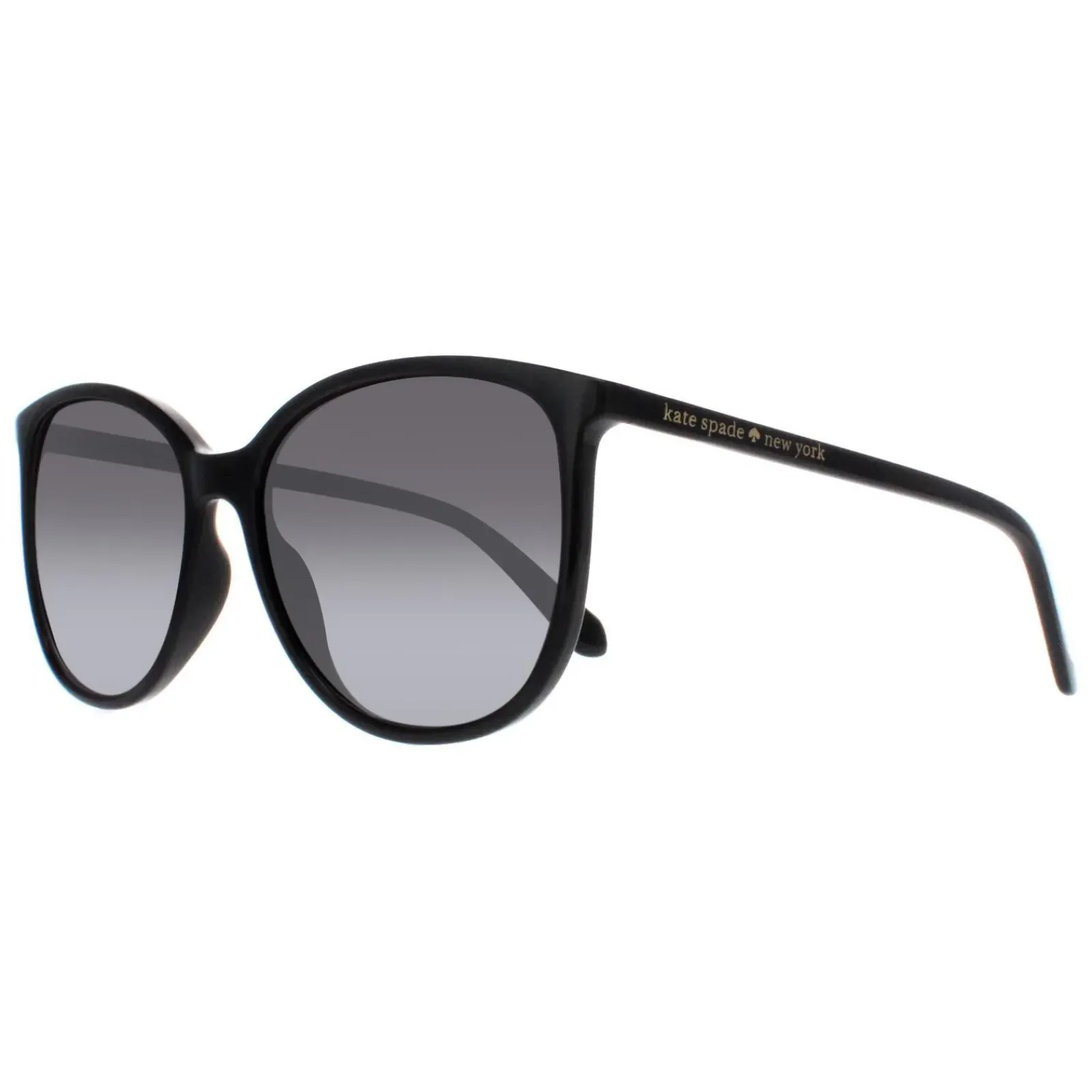 Kate Spade Cat-Eye^Sunglasses Lauriane 807 9O Black Grey Gradient