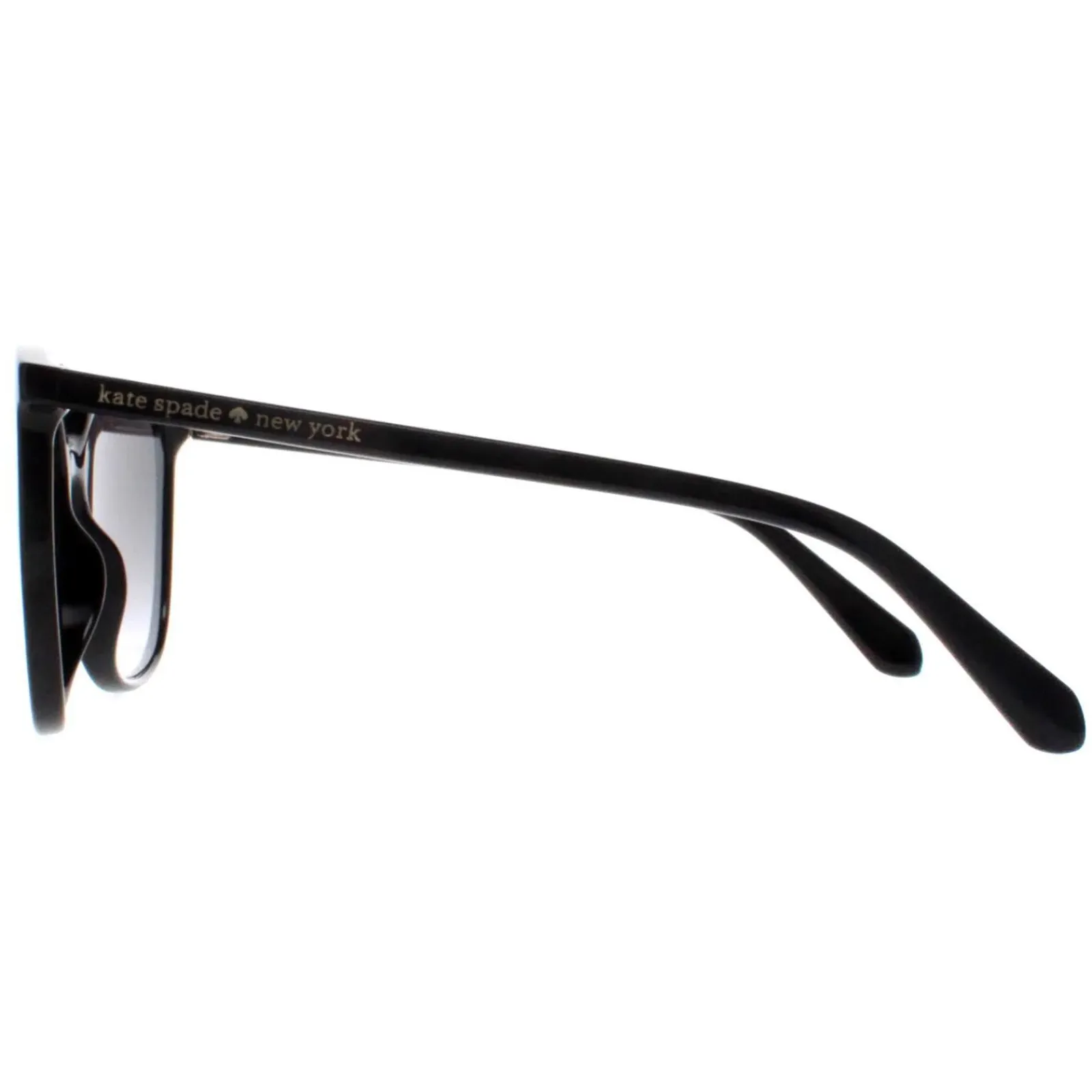 Kate Spade Cat-Eye^Sunglasses Lauriane 807 9O Black Grey Gradient