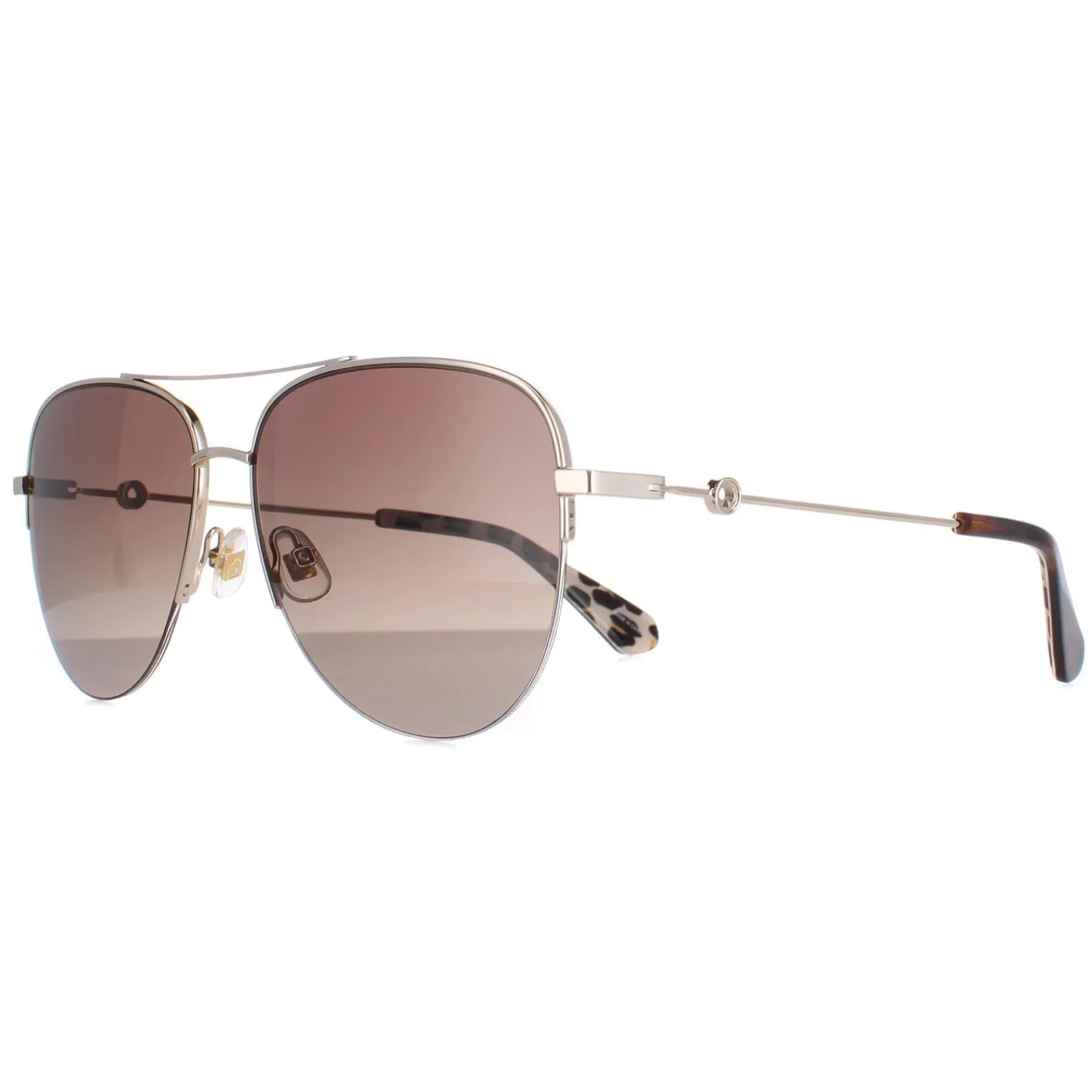 Kate Spade Aviator^Sunglasses Maisie/G/S 086 LA Havana Brown Gradient Polarize