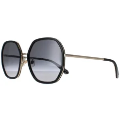 Kate Spade Square^Sunglasses Nicola/G/S RHL 9O Gold Black Grey Gradient