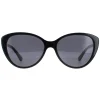 Kate Spade Cat-Eye^Sunglasses Visalia/G/S 7RM M9 Pattern Black Grey Polarised