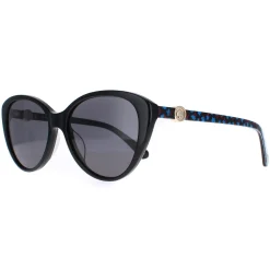 Kate Spade Cat-Eye^Sunglasses Visalia/G/S 7RM M9 Pattern Black Grey Polarised