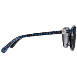 Kate Spade Cat-Eye^Sunglasses Visalia/G/S 7RM M9 Pattern Black Grey Polarised