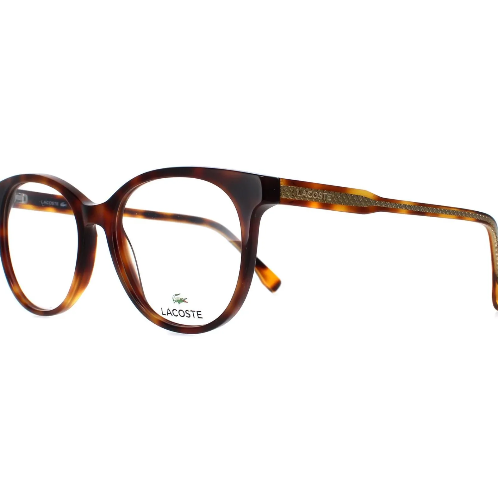 Lacoste Round|Round^Glasses Frames L2869 214 Brown Havana Women