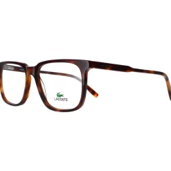 Lacoste Square|Square^Glasses Frames L2861 219 Brown Havana Burgundy Men Women