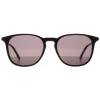 Lacoste Round^Sunglasses L813S 001 Black Grey