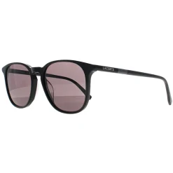 Lacoste Round^Sunglasses L813S 001 Black Grey