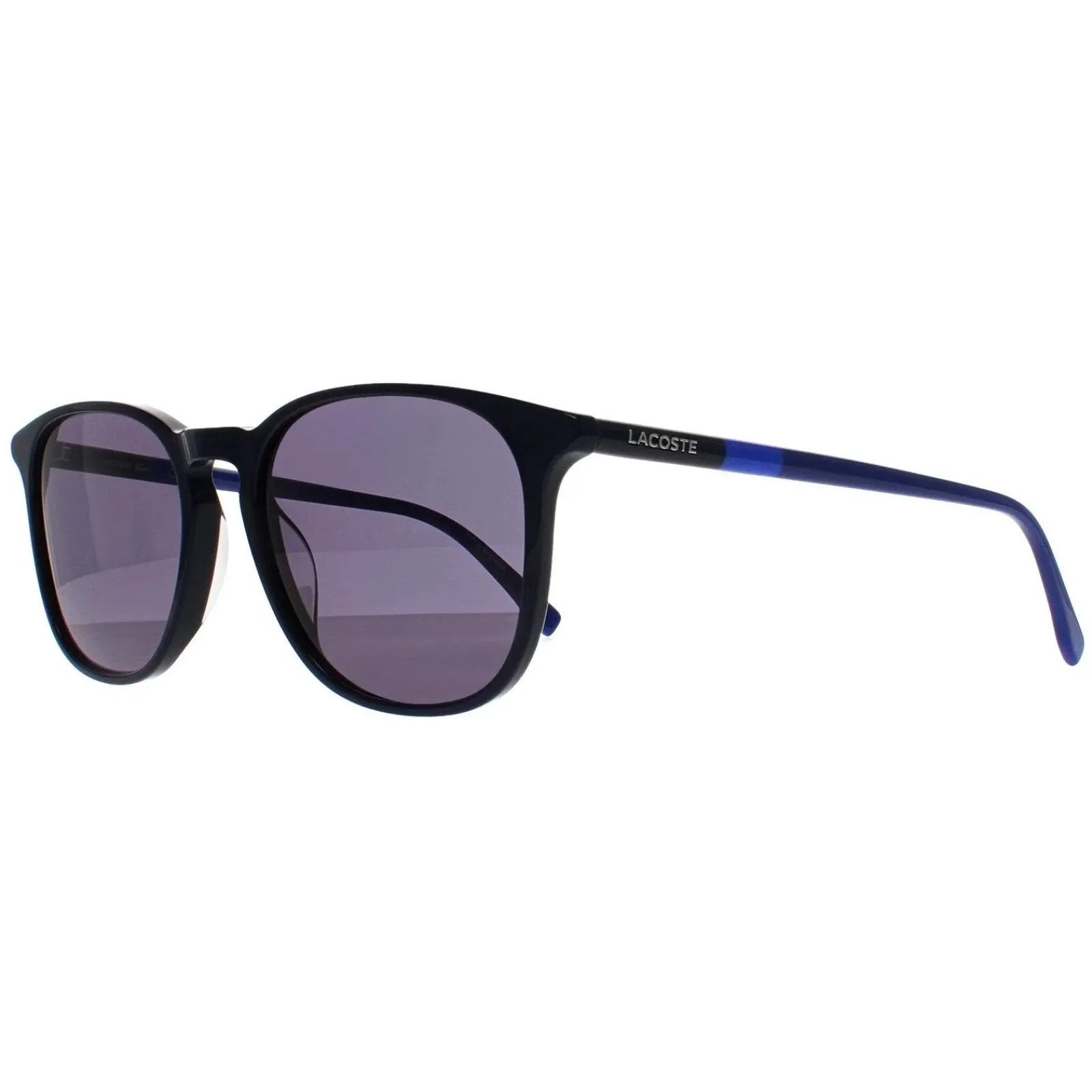 Lacoste Round^Sunglasses L813S 424 Blue Grey