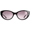 Lacoste Cat-Eye^Sunglasses L912S 001 Black Grey Gradient