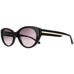Lacoste Cat-Eye^Sunglasses L912S 001 Black Grey Gradient