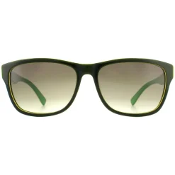 Lacoste Rectangle^Sunglasses L683S 315 Black Green Grey