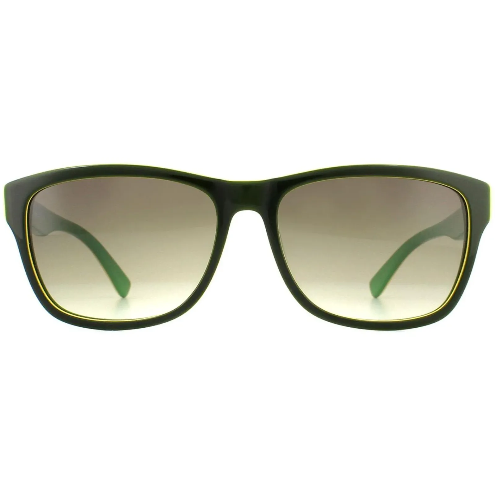Lacoste Rectangle^Sunglasses L683S 315 Black Green Grey