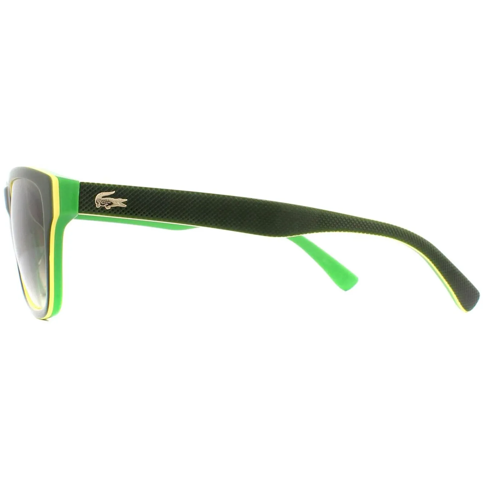 Lacoste Rectangle^Sunglasses L683S 315 Black Green Grey
