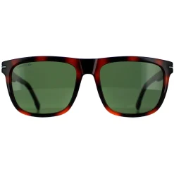 Lacoste Rectangle^Sunglasses L959S 230 Brown Shiny Havana Green