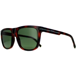 Lacoste Rectangle^Sunglasses L959S 230 Brown Shiny Havana Green