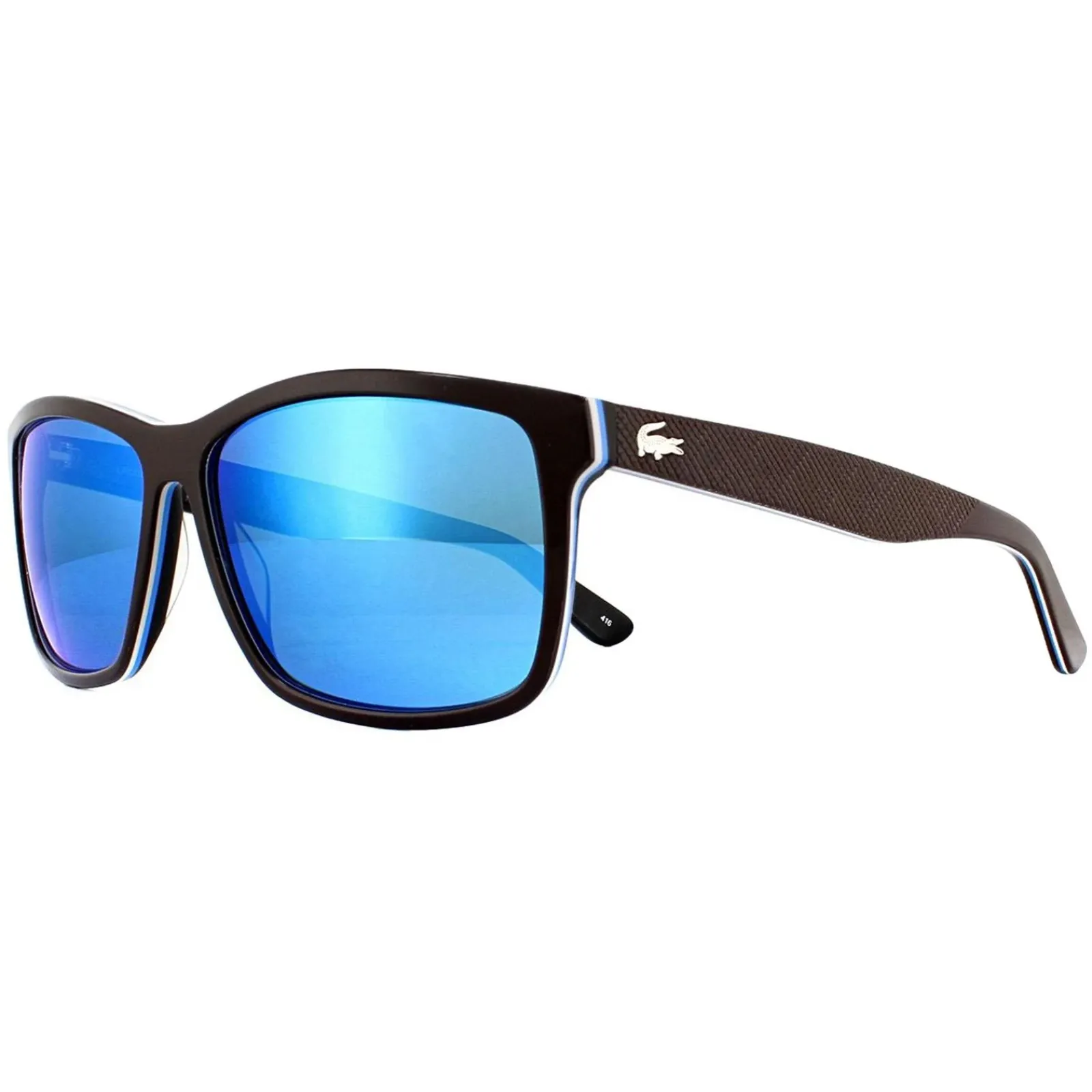 Lacoste Rectangle^Sunglasses L705S 234 Brown Blue Blue