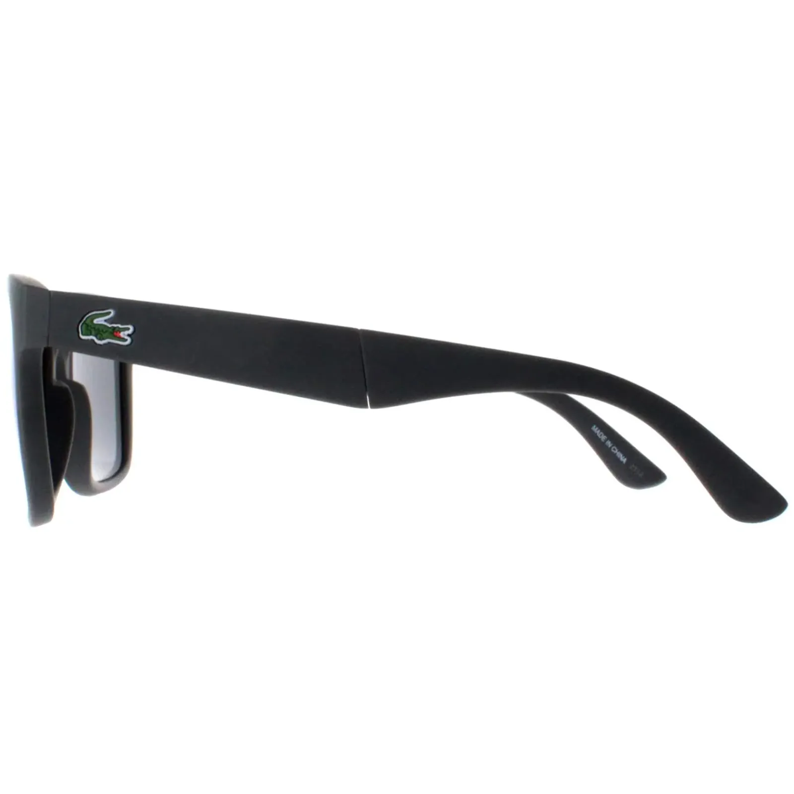 Lacoste Round^Sunglasses L778S 035 Folding Matte Grey Blue