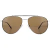 Lacoste Aviator^Sunglasses L177S 033 Gunmetal Brown
