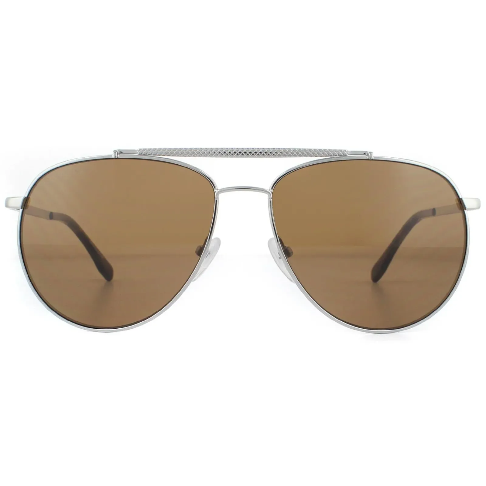 Lacoste Aviator^Sunglasses L177S 033 Gunmetal Brown