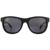 Lacoste Square^Sunglasses L848S 001 Matte Black Grey