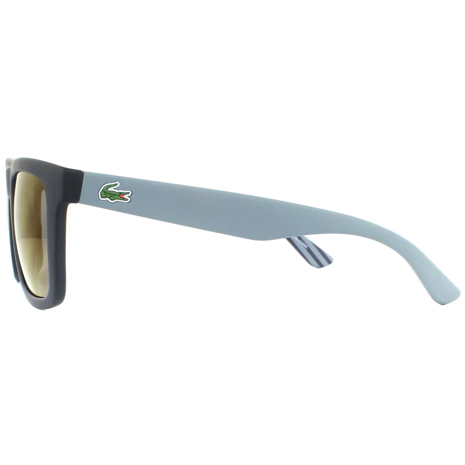 Lacoste Rectangle^Sunglasses L750S 414 Matte Blue Navy Blue