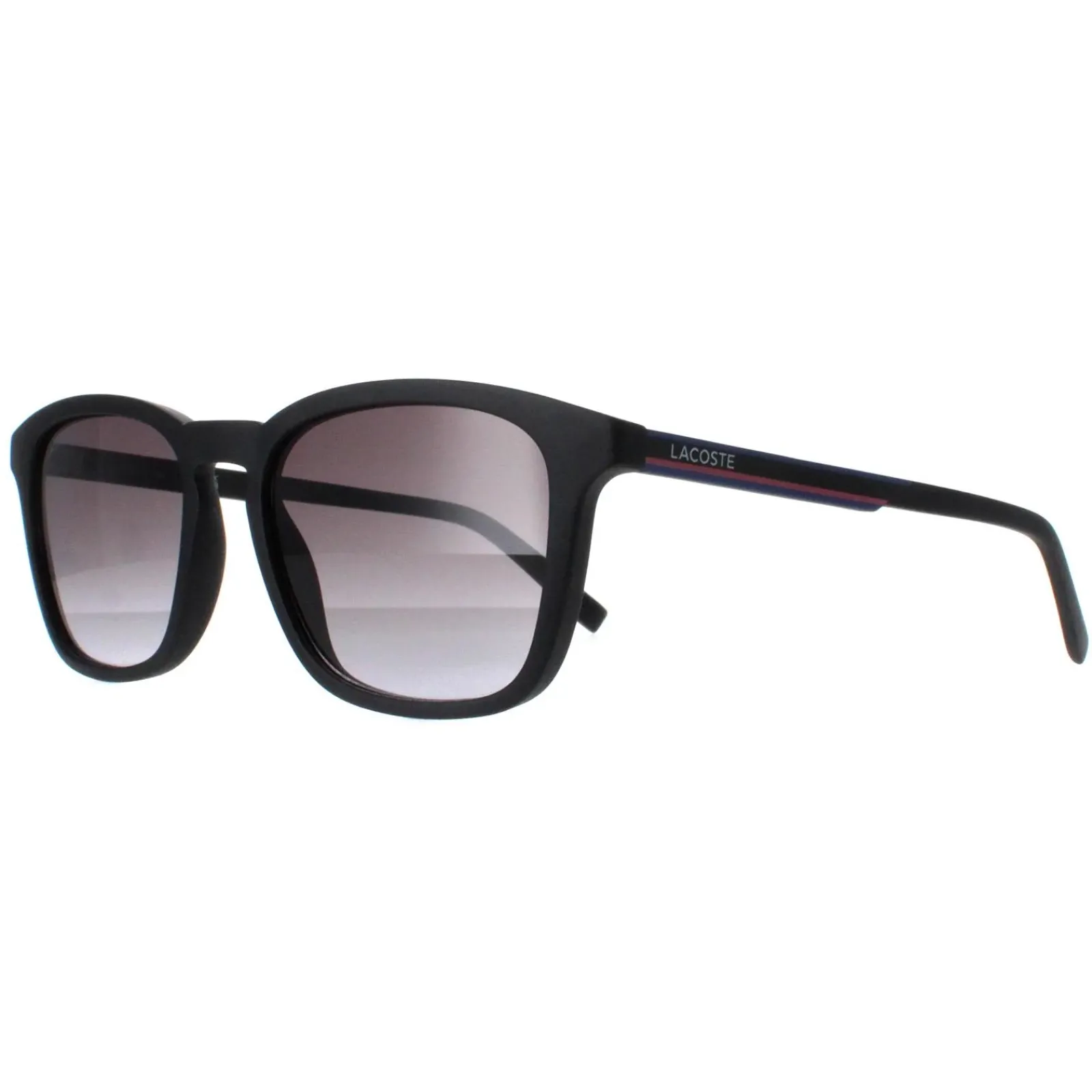 Lacoste Square^Sunglasses L947S 001 Matte Black Grey Gradient