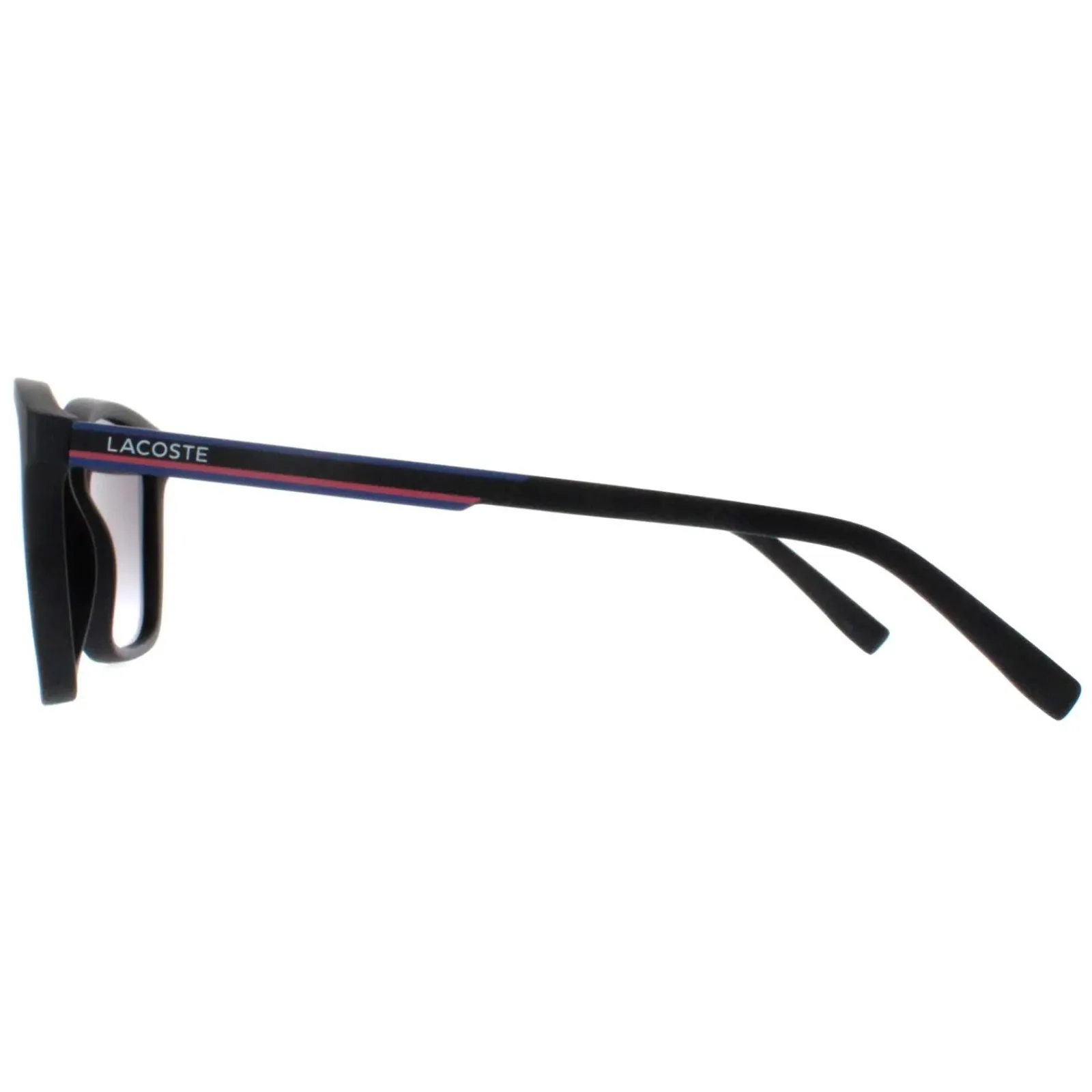 Lacoste Square^Sunglasses L947S 001 Matte Black Grey Gradient