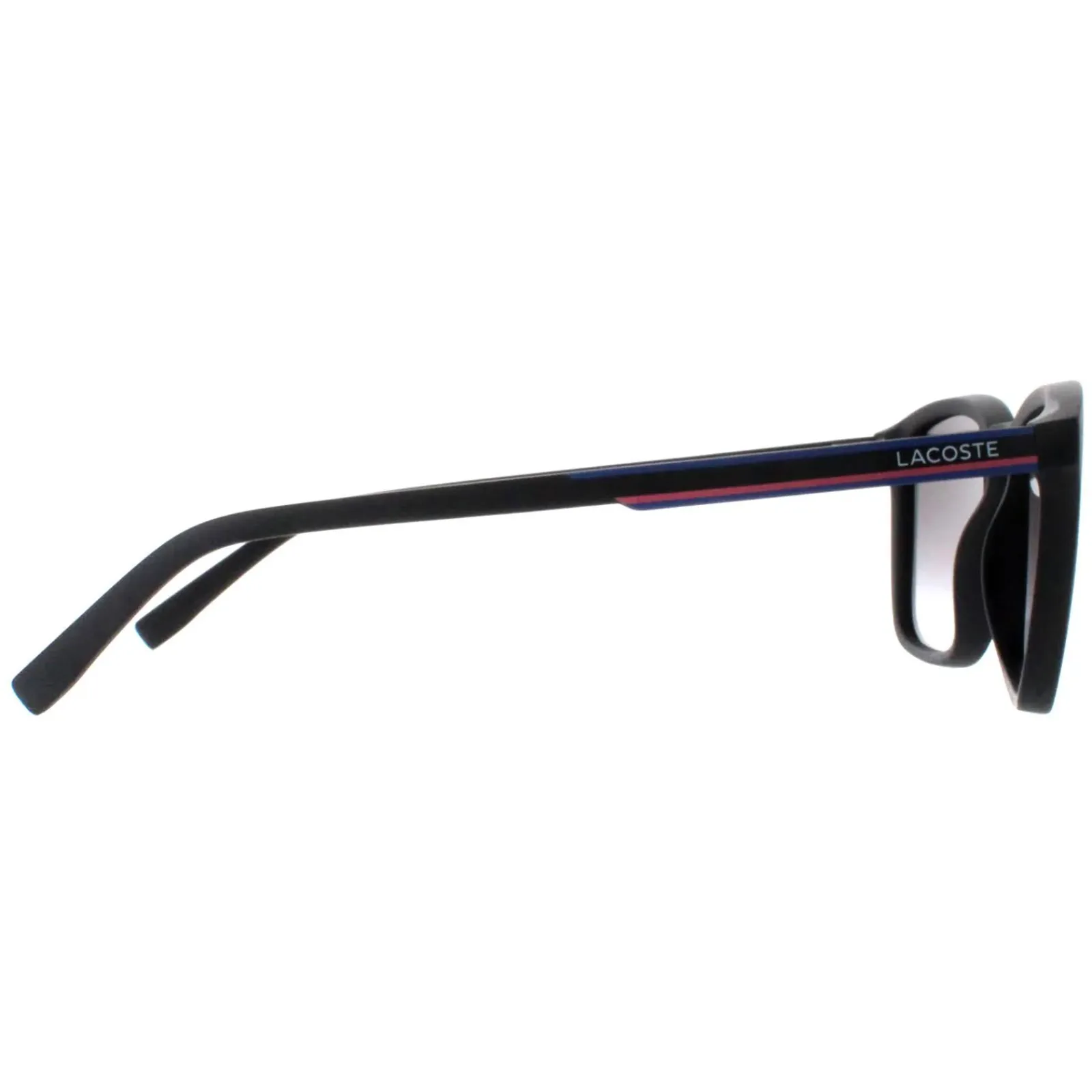Lacoste Square^Sunglasses L947S 001 Matte Black Grey Gradient