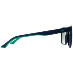 Lacoste Rectangle^Sunglasses L972S 401 Matte Blue Green
