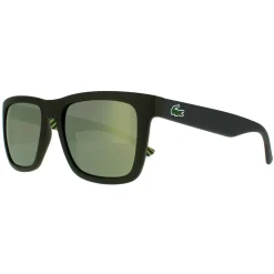 Lacoste Rectangle^Sunglasses L750S 318 Matte Green Green Mirror