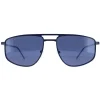 Lacoste Aviator^Sunglasses L254S 401 Matte Blue Blue